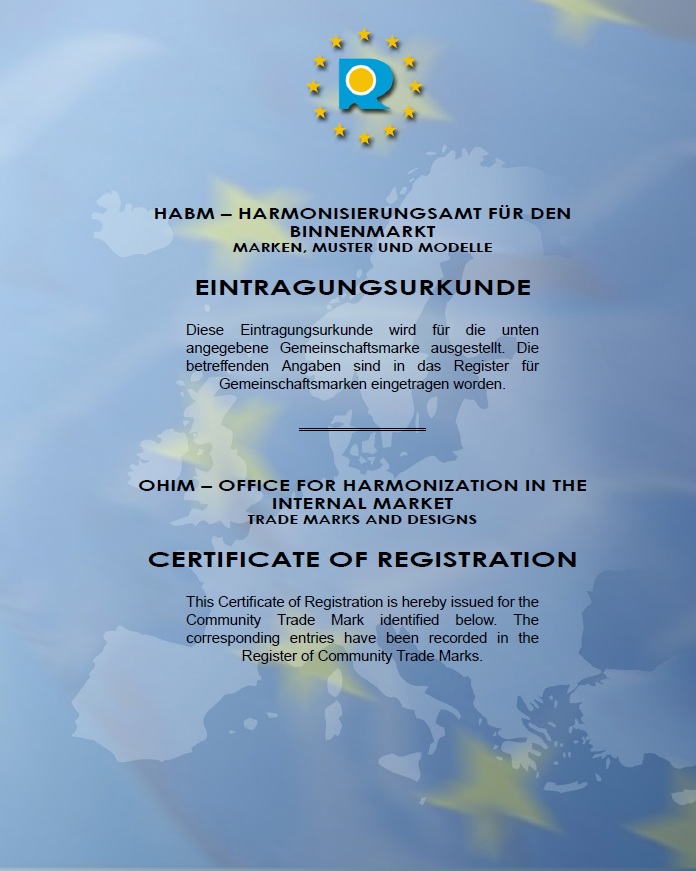 European design registration